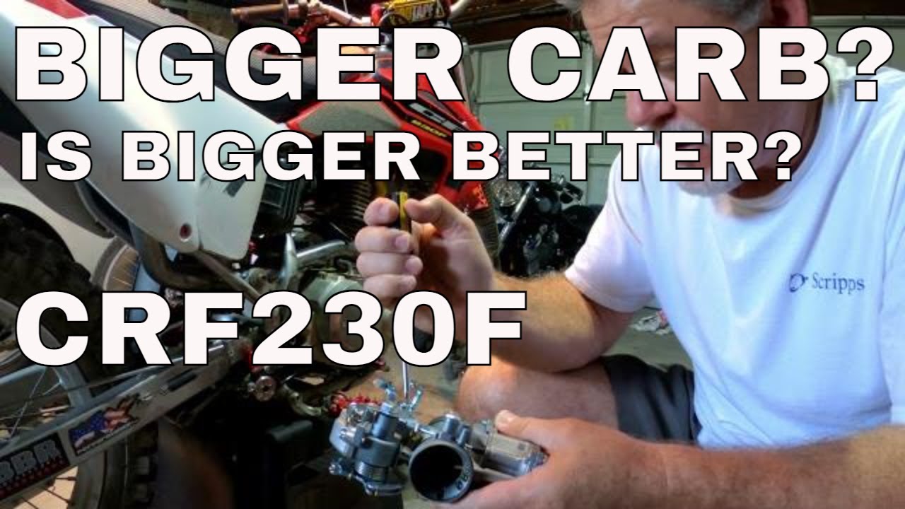 Cr230F Bigger Carb 30Mm Pumper Carburetor Complete Install And Test Ride.