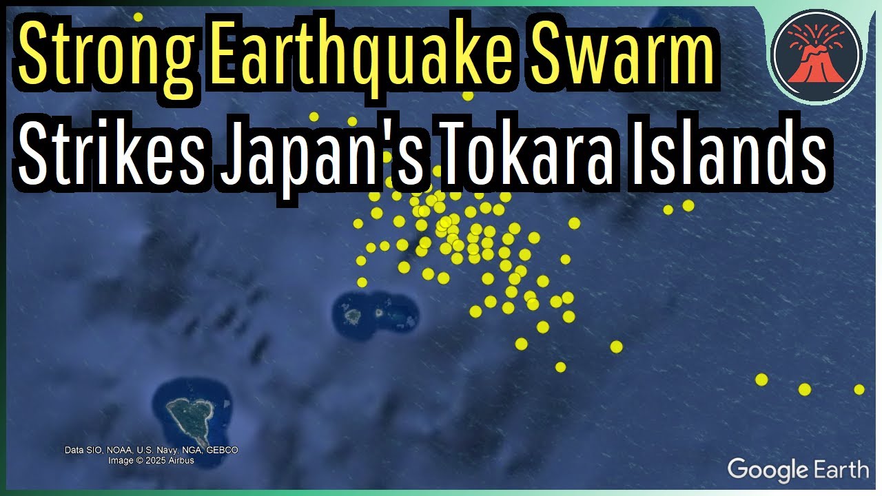 Strong Earthquake Swarm Strikes Japan's Tokara Islands; Geologist Analysis
