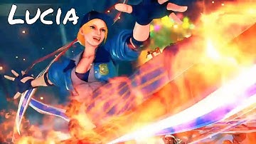 👊 Street Fighter® V: Champion Edition - Lucia 👮‍♀️ [VS- I&II /VT- I&II] (Combo) ルシア #ストリートファイター #sf5