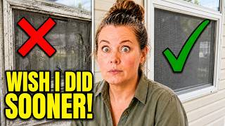 FRUGAL Budget DIY Mobile Home Projects in My Trailer!
