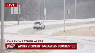 Road conditions worsen in Wilson County