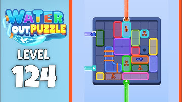 Water Out Puzzle level 124 solution