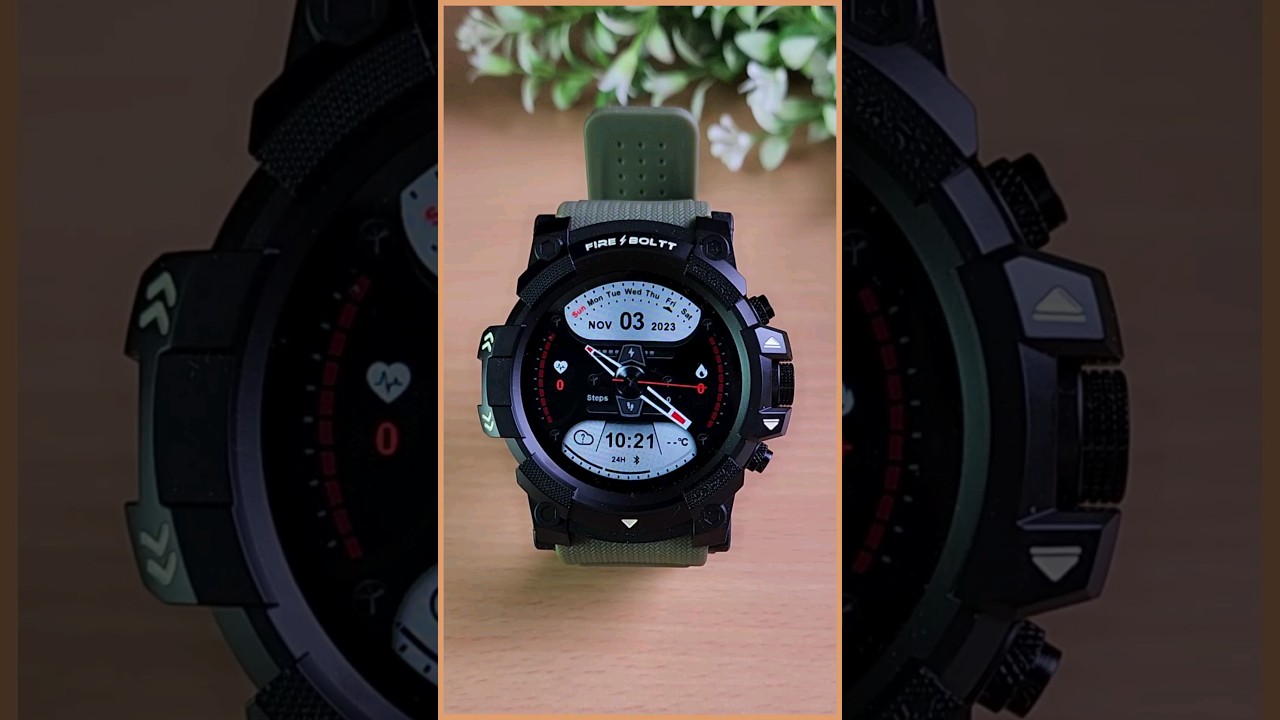 Firebolt Expedition Smartwatch | Smartwatch with GPS under 2000 