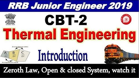 Thermal Engineering Class 1|| Introduction , Zeroth law  special for all aspirants By SRINIVASMech