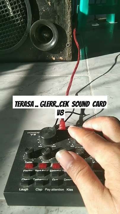 cek soundcard v8 glerrr.. auto horegg #vidio #viral #fypシ゚viral