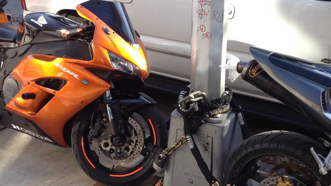 Storing Your Motorcycle "Outdoor" For The Winter - YouTube