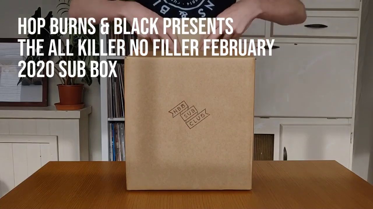 All Killer No Filler Sub Box February 2020 Unboxing