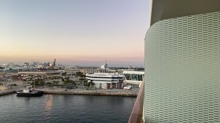 Celebrity Reflection NYE Cruise Sail Away from Port Everglades