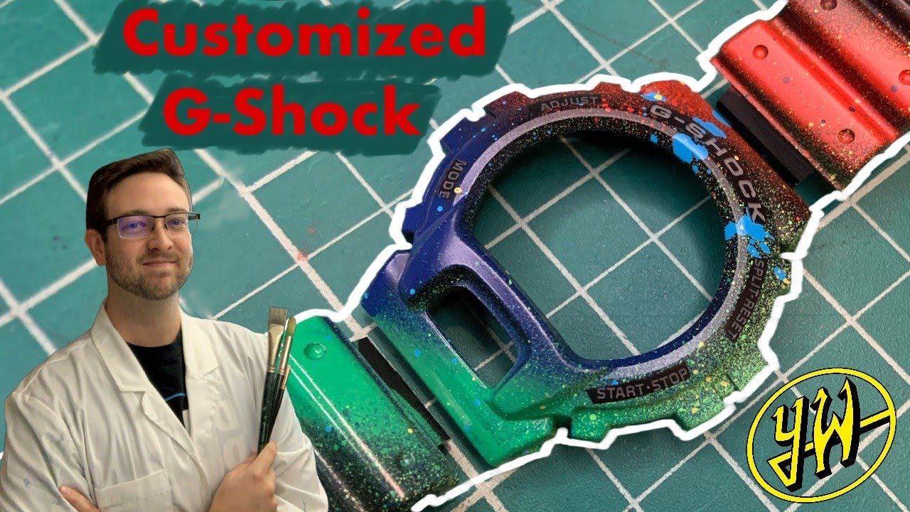 Customizing My G-Shock Watch!!!