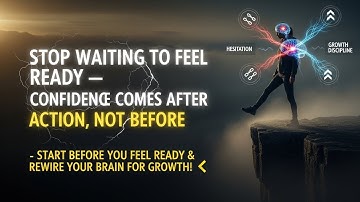Stop Waiting to Feel Ready — Confidence Comes After Action, Not Before