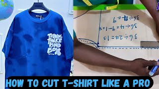 How To Cut T-Shirts Like A PRO! ROUND Neck #howto #tshirt #diy