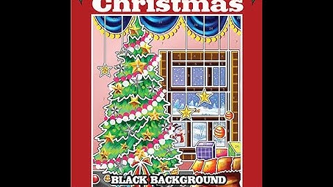 Large Print Christmas Color By Number Coloring Book FLIP THROUGH - Color Questopia