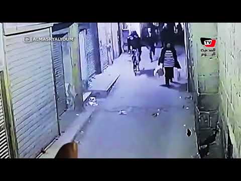 لحظة تفجير انتحاري الدرب الأحمر أثناء مطاردته 