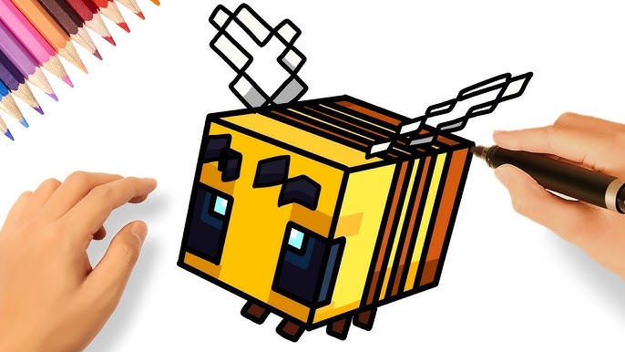 Desenho de Minecraft Porco para colorir