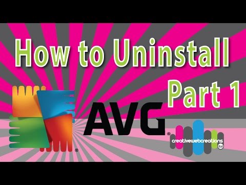 So deinstallieren Sie AVG 2015 von Windows 7 oder 8 Teil 1