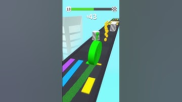 Spiral Roller Run - Spiral Roller Run Gameplay Walkthrough iOS Android Max Level  #shorts