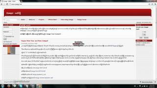 How to Install Zawgyi One In Window 7   YouTube screenshot 3