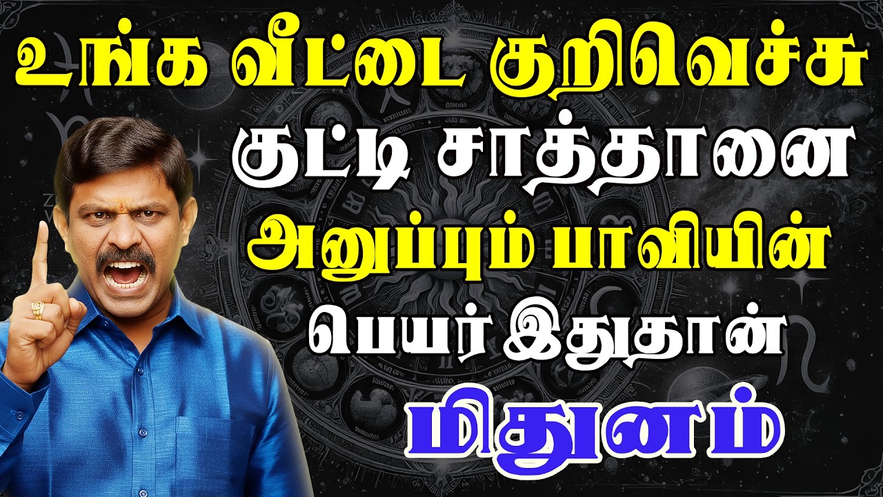 எந்த சொந்தத்தையும் வீட்டுக்குள் நம்பி சேர்க்காதிங்க  | Mithunam Rasi | மிதுனம் ராசி