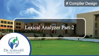 Lexical Analyzer Part - 2