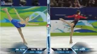 Yuna KIM & Mao ASADA - 2010 Olympics FS