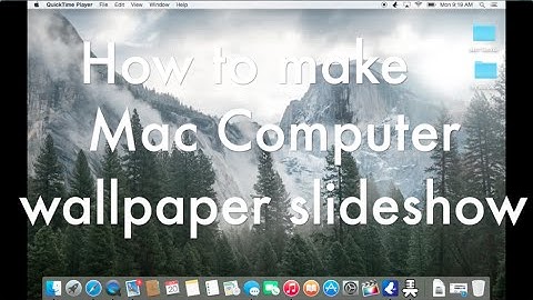 Macbook Slideshow Wallpaper