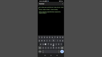 Fake coding on terminal Android Phone