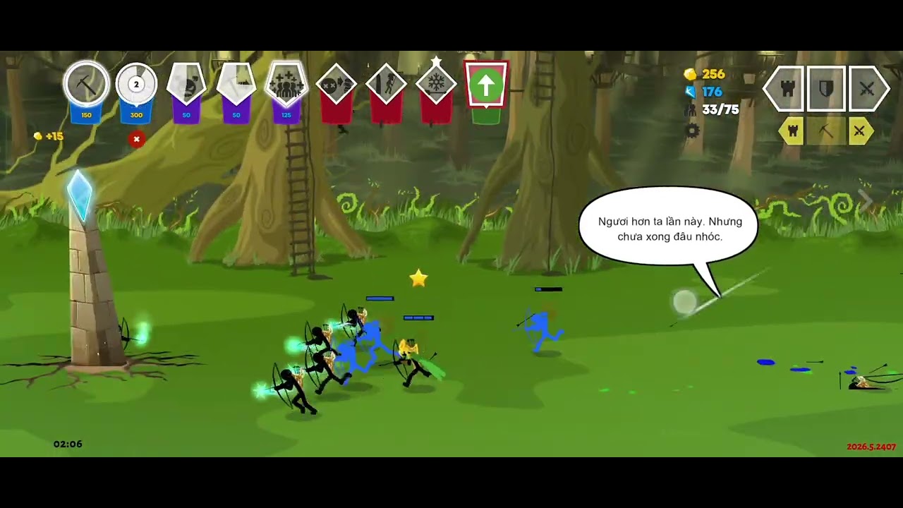 Bậc thầy thiện xạ chuộc tội! #achis #stickwarsaga 