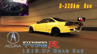1518 Hp Acura Integra Type R Drag Edition