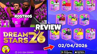 🤩REVIEW OFICIAL ACTUALIZACION DREAM STARS 2026 DLS 26 NUEVOS ROSTROS FECHA Y DIA NOVEDADES😳