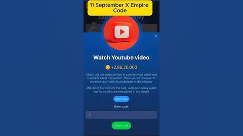 Check Out The Guide On How To Connect Your Wallet And Complete A Test Transaction XEmpire Video Code