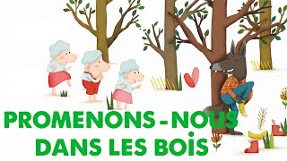 Video thumbnail of "Steve Waring - Promenons-nous dans les bois - comptine pour enfant"
