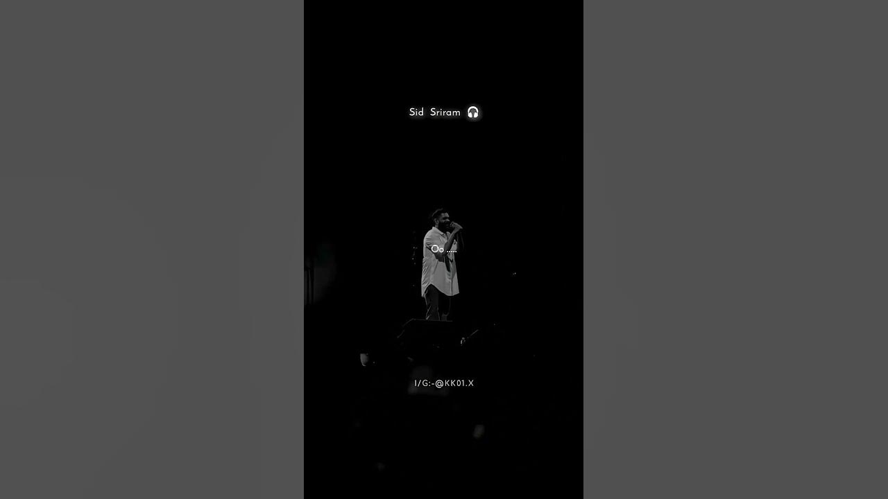 #sidsriram