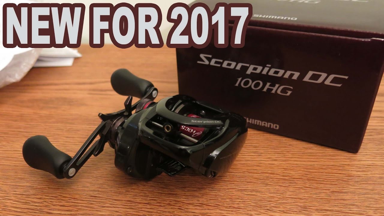 NEW SHIMANO Scorpion DC 2017 Unboxing - YouTube