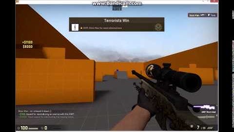 1v1 Awp battle csgo on custom map