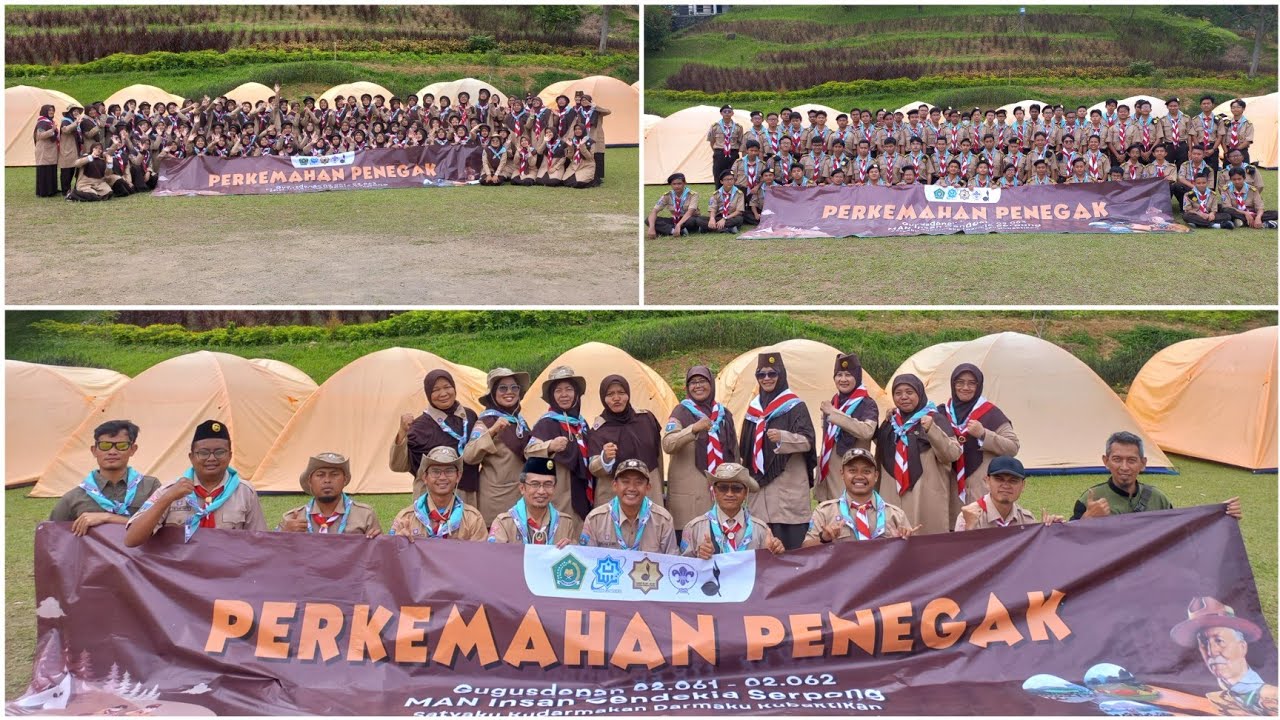 Kemah Pramuka Pelantikan Penegak Angkatan 28 @MANInsanCendekiaSerpong