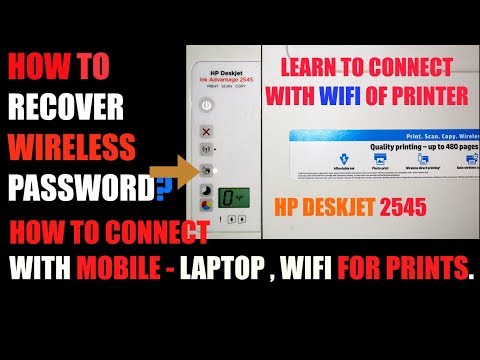 Video: Bagaimana cara mengubah kata sandi WiFi di HP DeskJet 2540 saya?