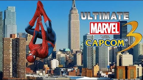 Ultimate Marvel vs Capcom 3 gameplay arcade   Spider Man Sam raimi skin MOD