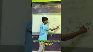 Iterator vs Iterable vs Iteration | தமிழில்   | in Tamil | #shorts
