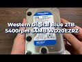 Распаковка Жесткий диск Western Digital Blue 2TB WD20EZRZ из Rozetka