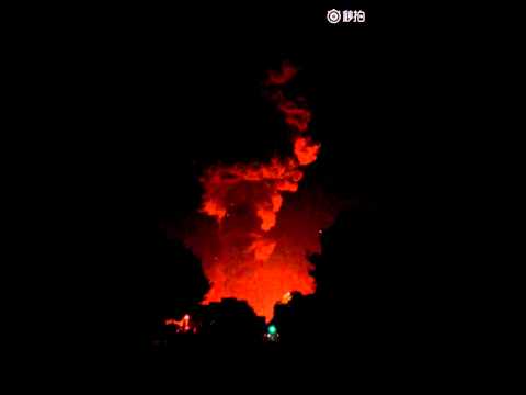 Video: Katastrophe in China. Explosionen am 12. August 2015