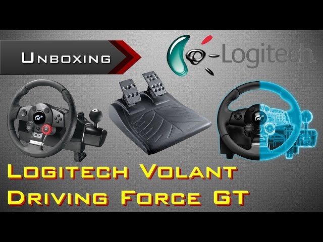 Unboxing - Volant Logitech Driving Force GT [FR HD 720p] 