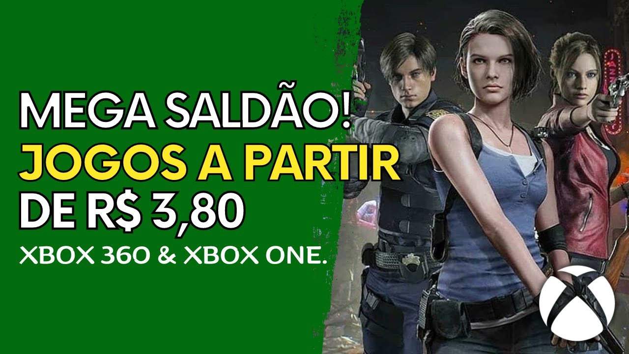 GRANDE SALDÃO DE JOGOS XBOX 360, XBOX ONE e SERIES: Compre Antes Que SAIA  da Loja do XBOX! 