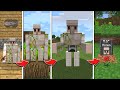 Minecraft EXTREME LIFE AS AN IRON GOLEM MOD / DEFEND YOUR HOUSE FROM MUTANT MOBS !! Minecraft Mods