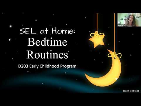 Bedtime Routines - Ann Reid Early Childhood Center