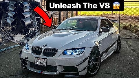Our E93 M3 Roars Like a Race Car! Intake Plenum Delete with Velocity Stacks E90 E92 Induction Noise