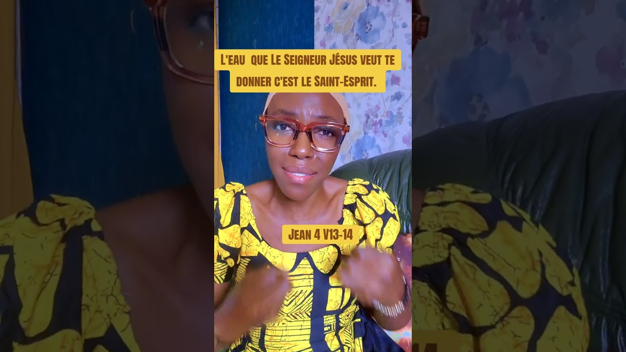 L'Esprit de Dieu coupe la soif