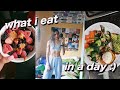 What I eat in a day when training! Easy & Healthy ideas