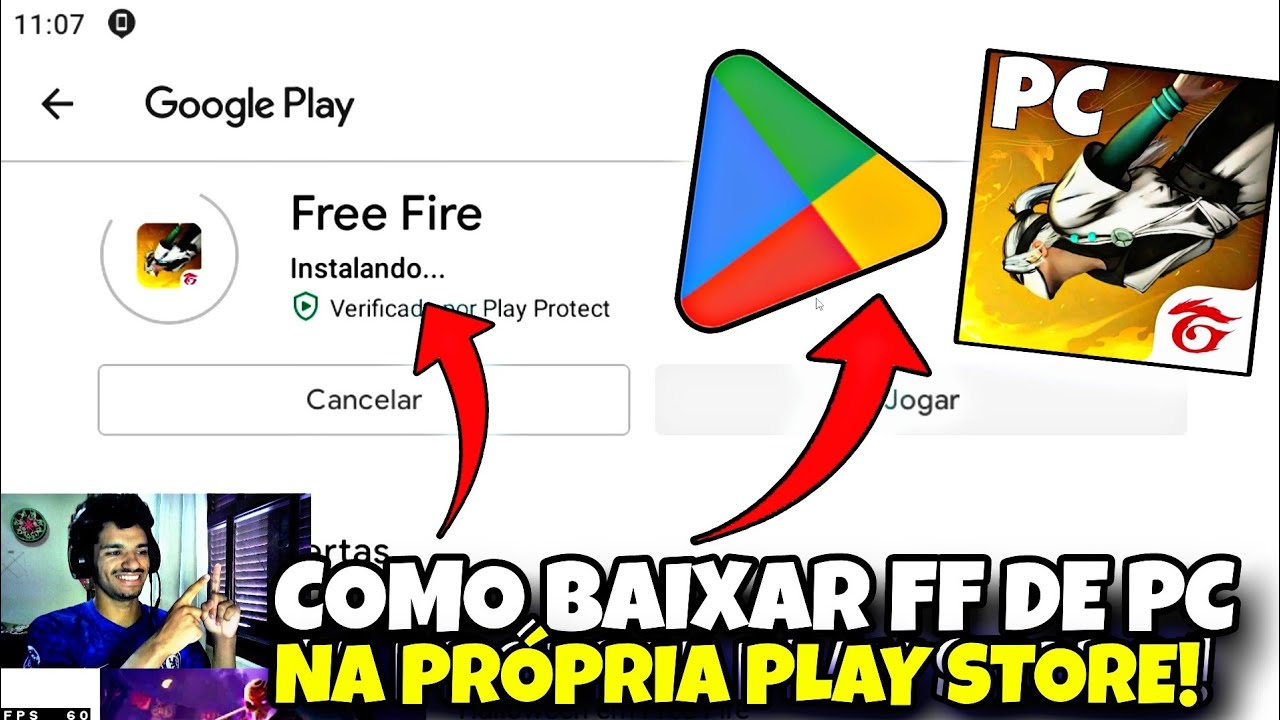 Como Baixar Free Fire no Pc ou Notebook em 2023 (atualizado) 