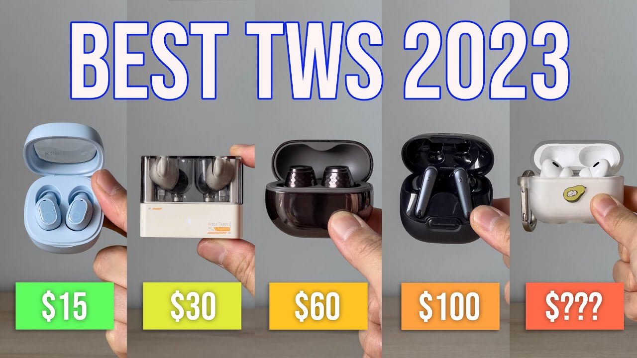 BEST Earbuds For EVERY Budget! - 2023 TWS Recommendations #TestedByKenn 