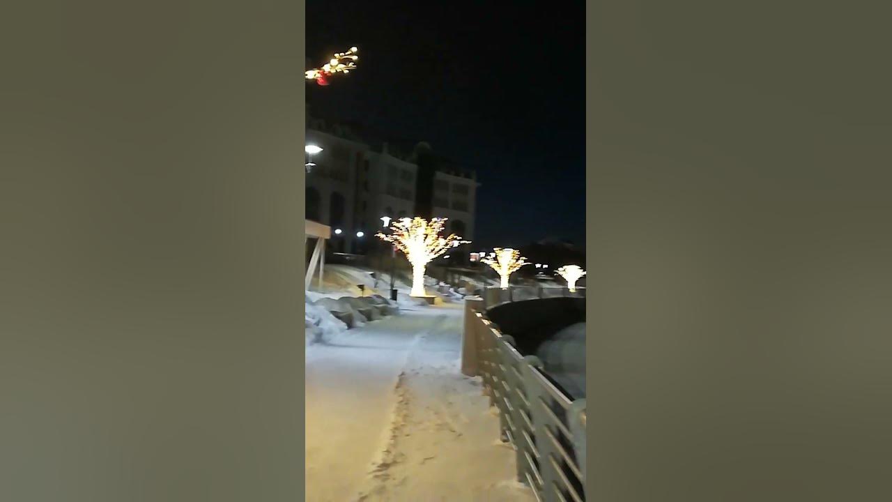 Челябинск Зима Набережные реки Миасс - YouTube